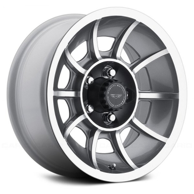 American Racing VN47 VECTOR ANTHRACITE GRAY W- MACHINED FACE