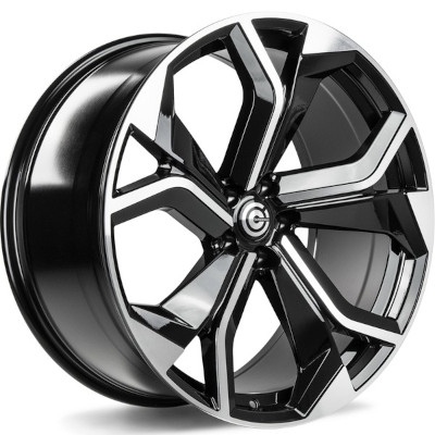 Carbonado Wheels CONE BFP - BLACK FRONT POLISHED