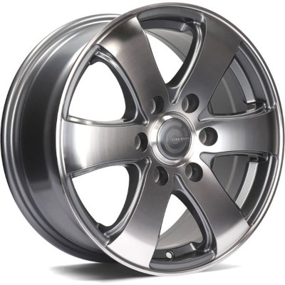 Carbonado Wheels MAMMUTH AFP - ANTHRACITE FRONT POLISHED