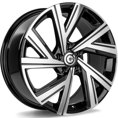 Carbonado Wheels SERVAL BFP - BLACK FRONT POLISHED