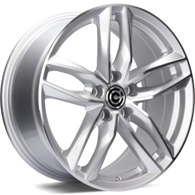 Carbonado Wheels STYLE BSFP - BILIANT SILVER FRONT POLISHED