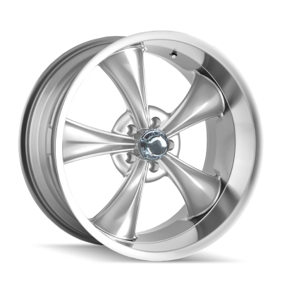 CIM Wheels CIM695 8.00X18 Blank ET0.0 NB83.8 Silver / Polished Centercap