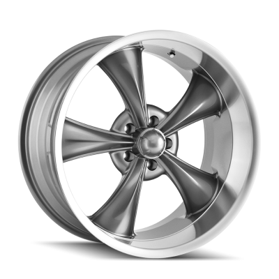 CIM Wheels CIM695 8.50X20 5X120.65 ET0.0 NB83.8 Grey / Machined Lip