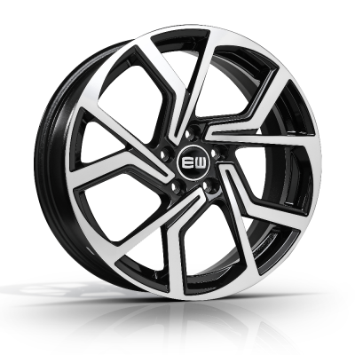 Elite Wheels EW09 CYCLONE BLACK POLISHED