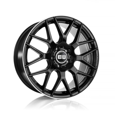 Elite Wheels ELEGANCE-R BLACK LIP POLISHED
