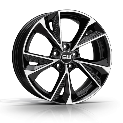 Elite Wheels EW15 LUSTER BLACK POLISHED