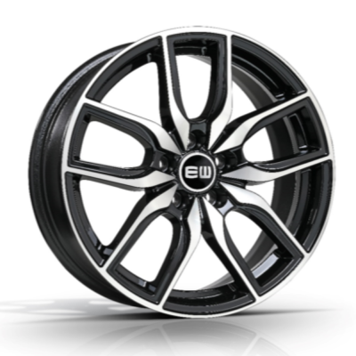 Elite Wheels EW05 SCORPION BLACK POLISHED
