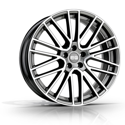 Elite Wheels EW08 TITANIUM PALLADIUM POLISHED