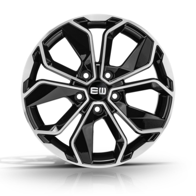 Elite Wheels EJ11 VEGA BLACK POLISHED