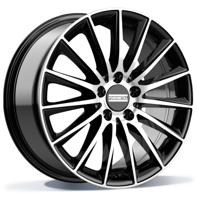 Fondmetal AIDON (FMI04) GLOSSY BLACK MACHINED