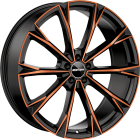 GMP TOTALE 8.50X21 5X114.3 ET45.0 NB73.10 Satin black with bronze face