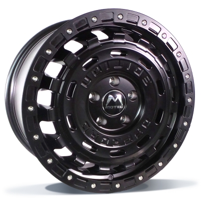 Motec R-CROSS FLAT BLACK - BLACK RING Motec R-CROSS FLAT BLACK - BLACK RING