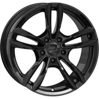 Wheelworld WH29 ZWART GLANZEND Wheelworld WH29 ZWART GLANZEND