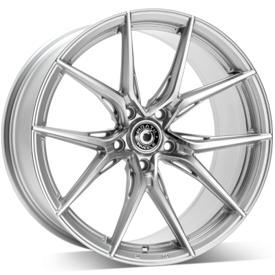 Wrath Wheels WFX BRIGHT SILVER POLISHED FACE