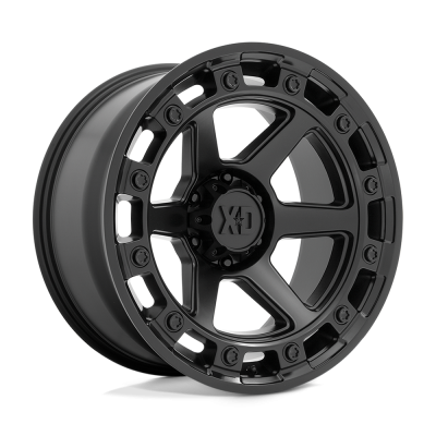 XD Series By KMC Wheels Xd XD862 RAID SATIN BLACK