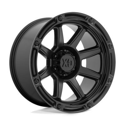 XD Series By KMC Wheels Xd XD863 SATIN BLACK