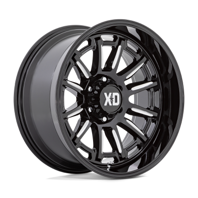 XD Series By KMC Wheels XD865 PHOENIX GLOSS BLACK MILLED XD Series By KMC Wheels XD865 PHOENIX GLOSS BLACK MILLED