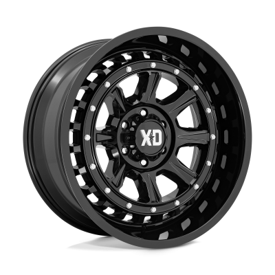 XD Series By KMC Wheels XD866 OUTLANDER GLOSS BLACK