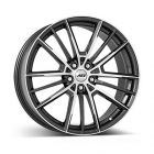 AEZ Kaiman dark 7.50X17 5X108 ET40.0 NB70.10 Gunmetal/polished