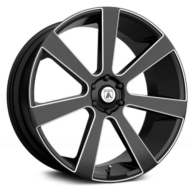 Asanti Black ABL-15 APOLLO SATIN BLACK MILLED Asanti Black ABL-15 APOLLO SATIN BLACK MILLED