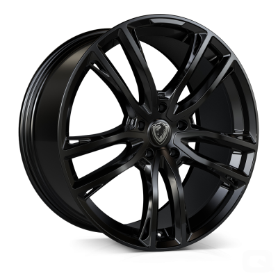 Cades wheels HELIOUS JET BLACK