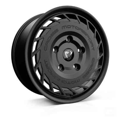Cades wheels RT COMMERCIAL MATT BLACK
