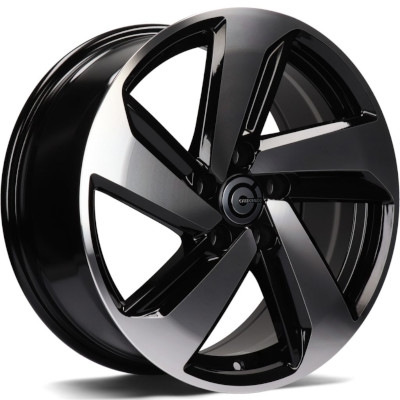Carbonado Wheels ARROW BFP - BLACK FRONT POLISHED