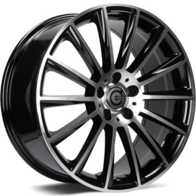 Carbonado Wheels PERFORMANCE BFP - BLACK FRONT POLISHED