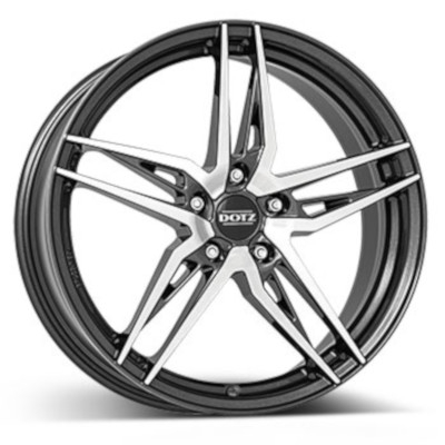 Dotz Dotz INTERLAGOS DARK GUNMETAL/POLISHED