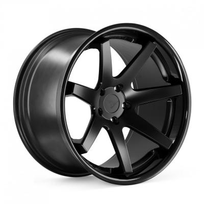 Ferrada FR1 MATTE BLACK - GLOSS BLACK LIP Ferrada FR1 MATTE BLACK - GLOSS BLACK LIP