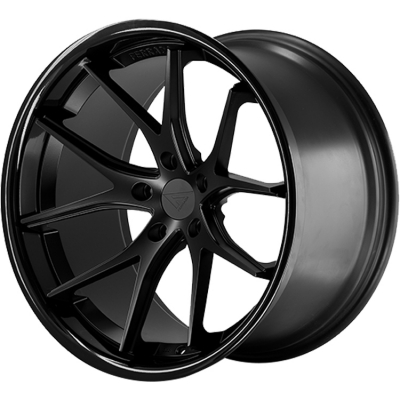 Ferrada FR2 MATTE BLACK - GLOSS BLACK LIP