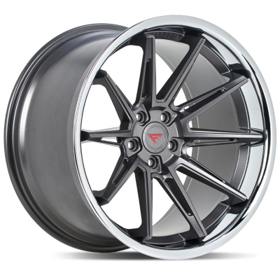 Ferrada CM2 MATTE GRAPHITE - CHROME LIP