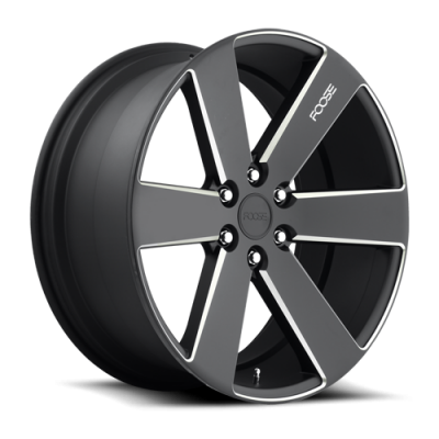 Foose Wheels F158 SWITCH MATTE BLACK MILLED Foose Wheels F158 SWITCH MATTE BLACK MILLED