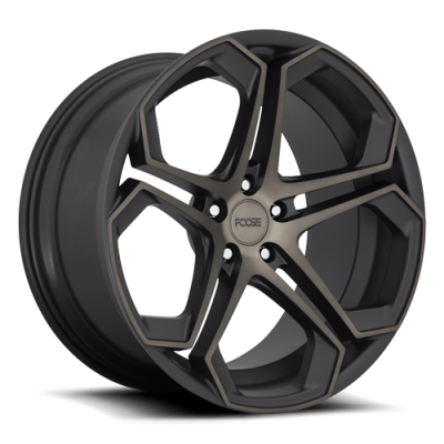 Foose Wheels F168 IMPALA MATTE MACHINED DOUBLE DARK TINT Foose Wheels F168 IMPALA MATTE MACHINED DOUBLE DARK TINT
