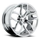 Foose Wheels OUTCAST (F148) 10.00X20 5X120 ET40.0 NB72.6 Chrome plated