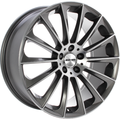 GMP STELLAR 10.00X22 5X112 ET20.0 NB66.60 Anthracite polished