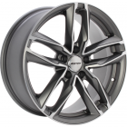 GMP ATOM LOW PRESSURE 8.00X18 5X112 ET25.0 NB66.50 Anthracite polished