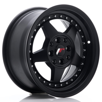 JR Wheels JR6 MAT ZWART