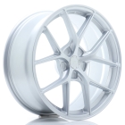 JR Wheels SL01 9.50X19 Blanco ET25.0 NB72.60 Flat Silver