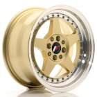 JR Wheels JR6 8.00X16 4X100/114.3 ET30.0 NB67.10 Gold Machined Lip