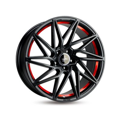 Keskin KT20 MATT BLACK RED INSIDE Keskin KT20 MATT BLACK RED INSIDE