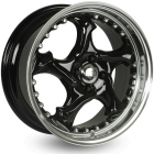 Keskin KT7 9.00X17 4X100 ET30.0 NB63.40 BLACK POLISH