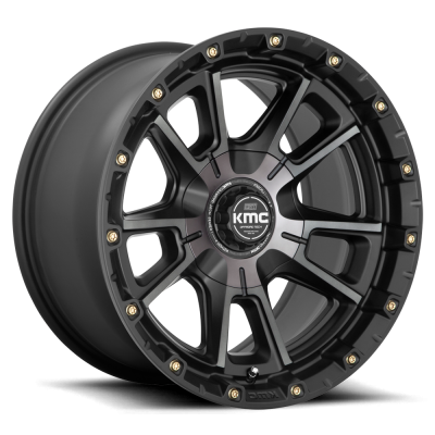 KMC KM100 SYNC SATIN BLACK W- GRAY TINT KMC KM100 SYNC SATIN BLACK W- GRAY TINT