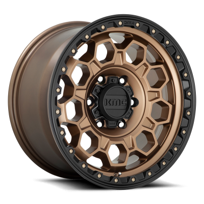 KMC KM545 TREK MATTE BRONZE W- BLACK LIP KMC KM545 TREK MATTE BRONZE W- BLACK LIP