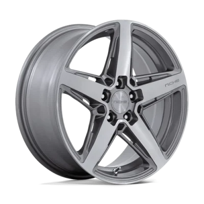 Niche M270 TERAMO 8.00X18 5X100 ET30.0 NB66.10 Anthracite brushed face tint clear