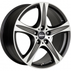 Ronal R55 SUV 8.50X18 5X127 ET38.0 NB71.60 Mat Zwart / Gepolijst