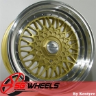 SG Wheels by Kentyre Malm 8.00X15 4X100/108 ET20.0 NB74.10 Gold_LM