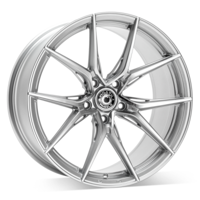 Wrath Wheels WFX BRIGHT SILVER-POLISHED FACE
