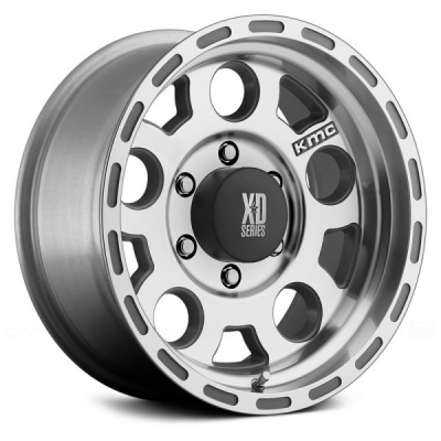 XD Series By KMC Wheels XD122 ENDURO RACE MACHINED W- NO CLEAR COAT