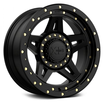 XD Series By KMC Wheels XD138 BRUTE (XD1387) SATIN BLACK